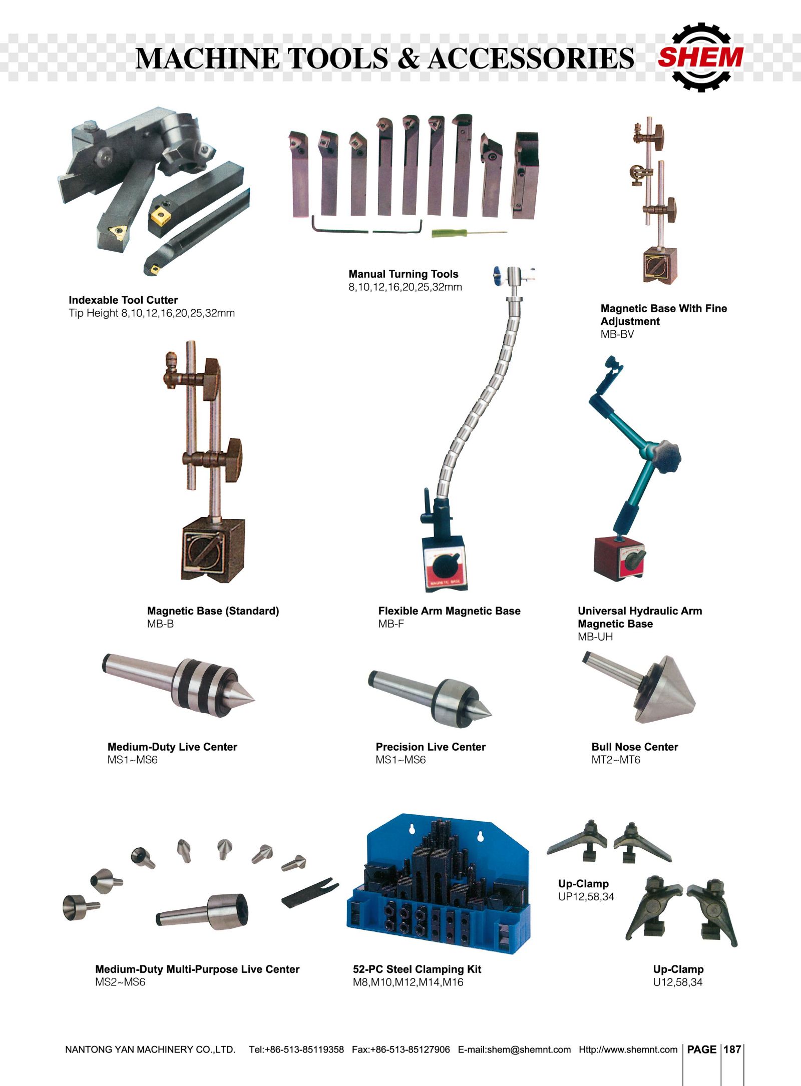 P187 MACHINE TOOLS&ACCESSORIES