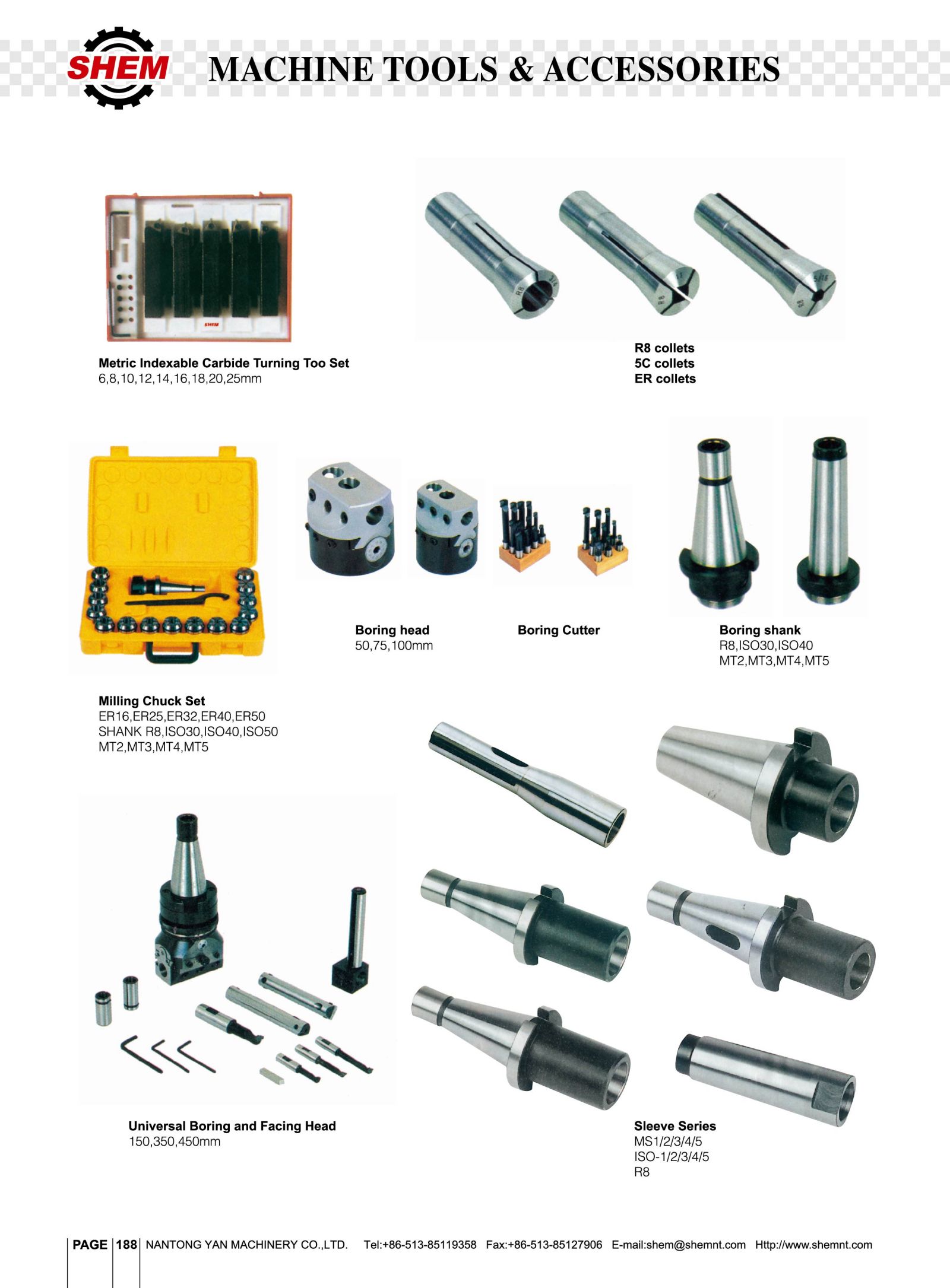 P188 MACHINE TOOLS&ACCESSORIES