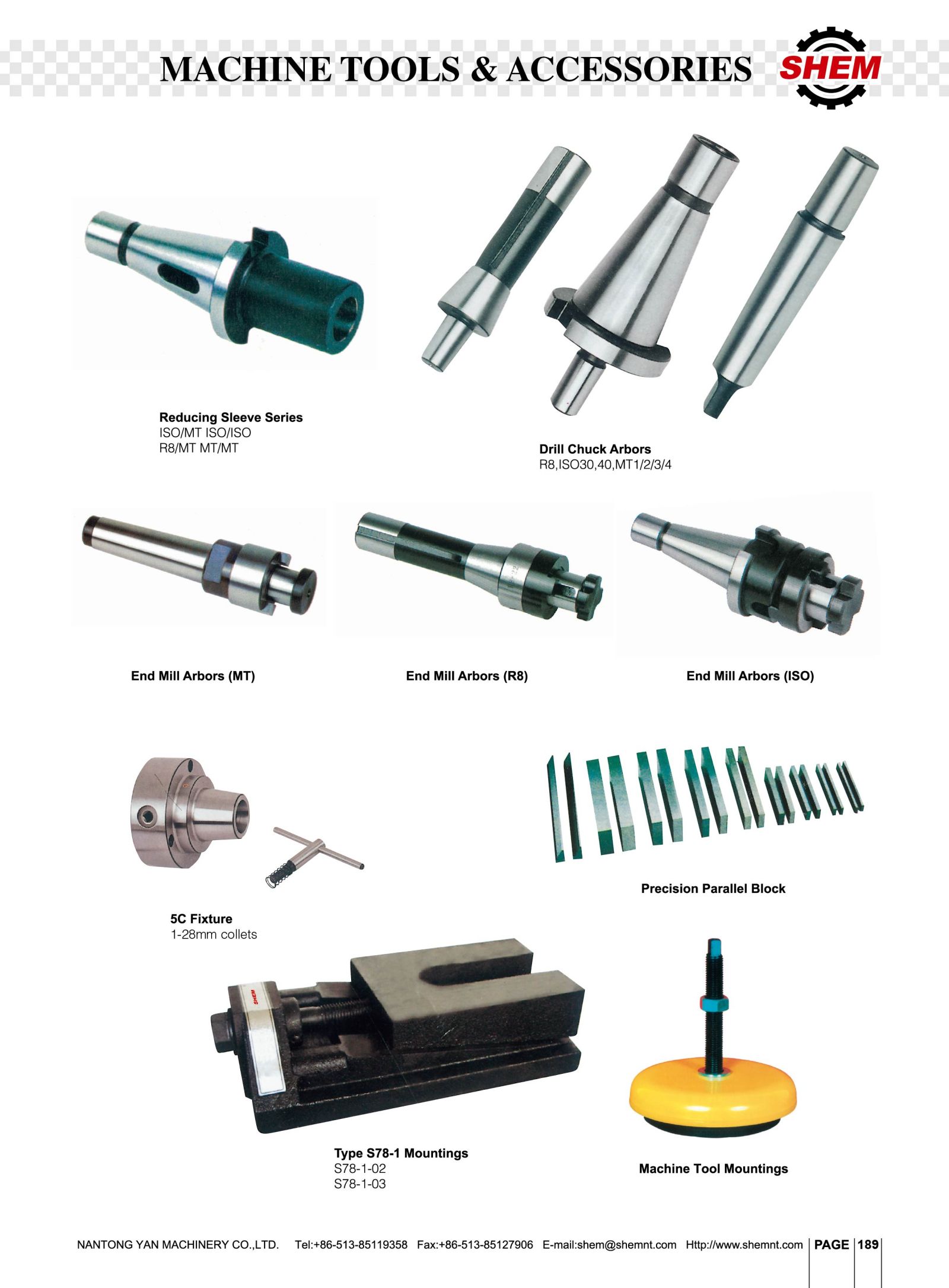 P189 MACHINE TOOLS&ACCESSORIES