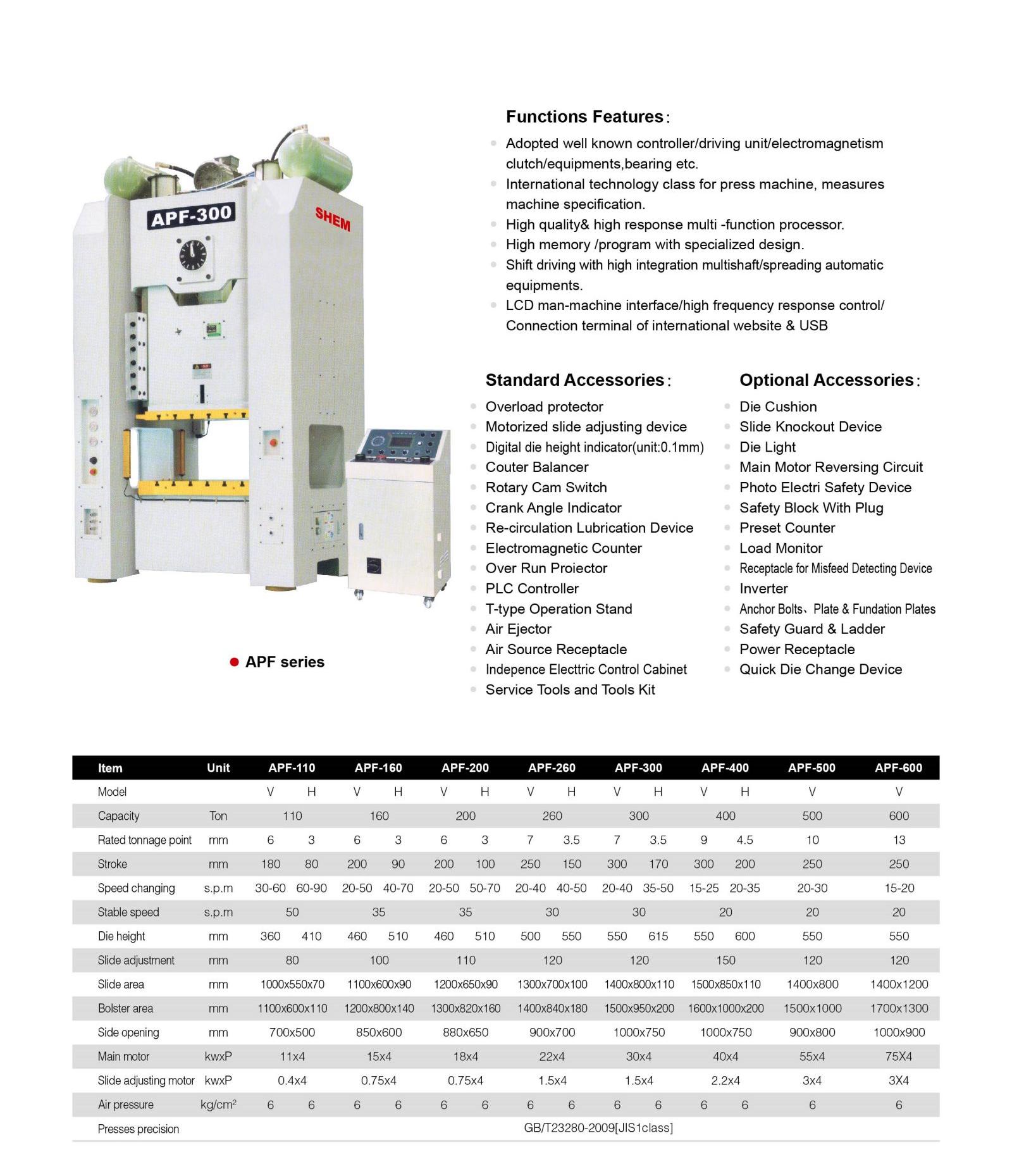 P162 SINGLE CRANK STEEL FRAME PRESS