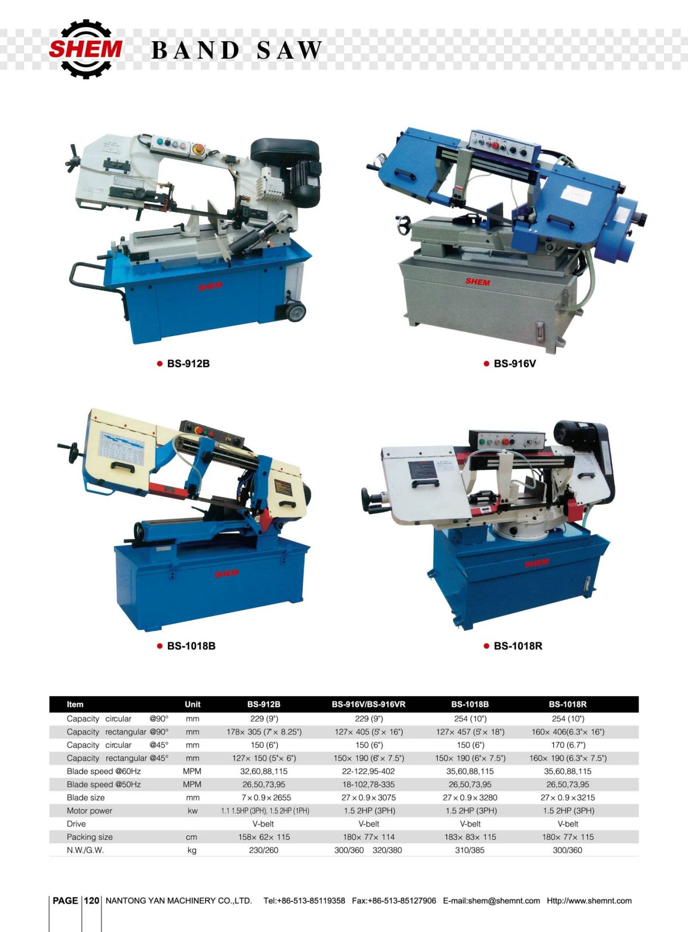P120 BAND SAW
