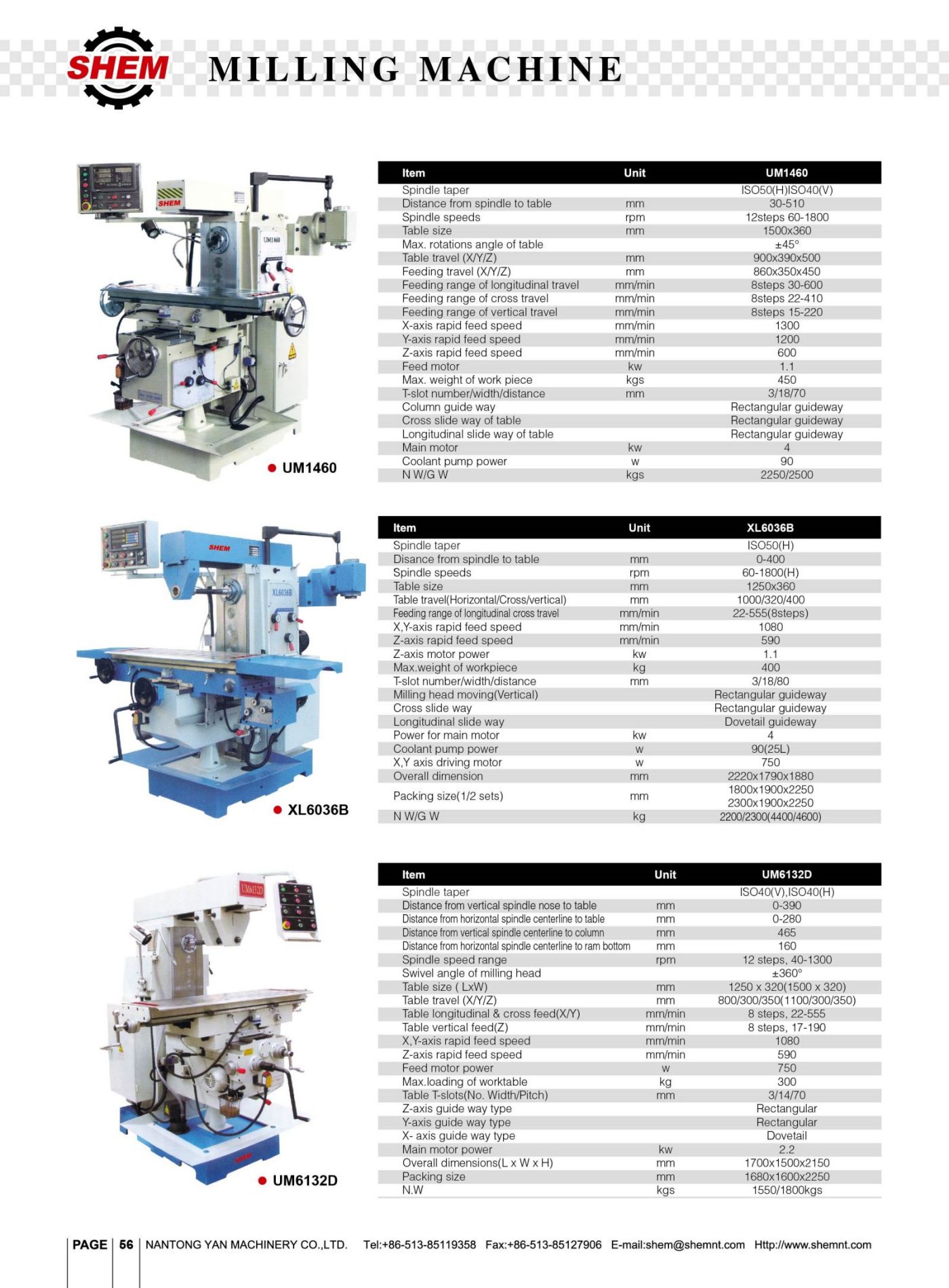 P56 MILLING MACHINE