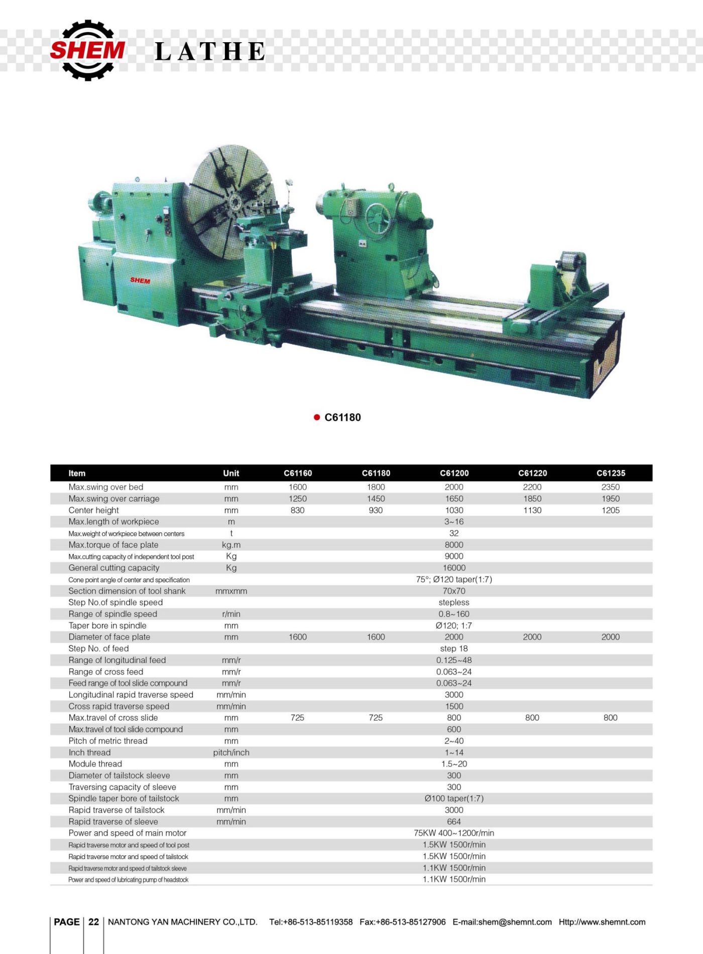 P22 LATHE
