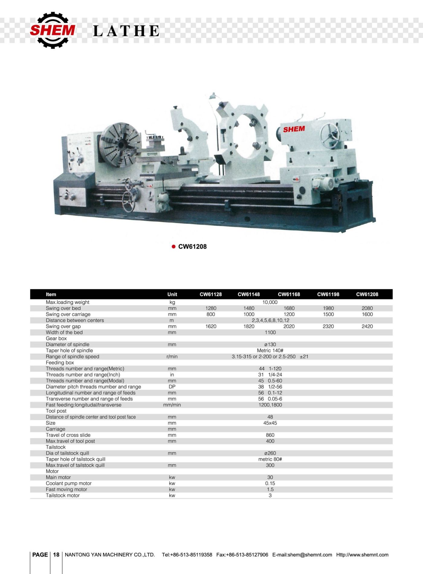 P18 LATHE