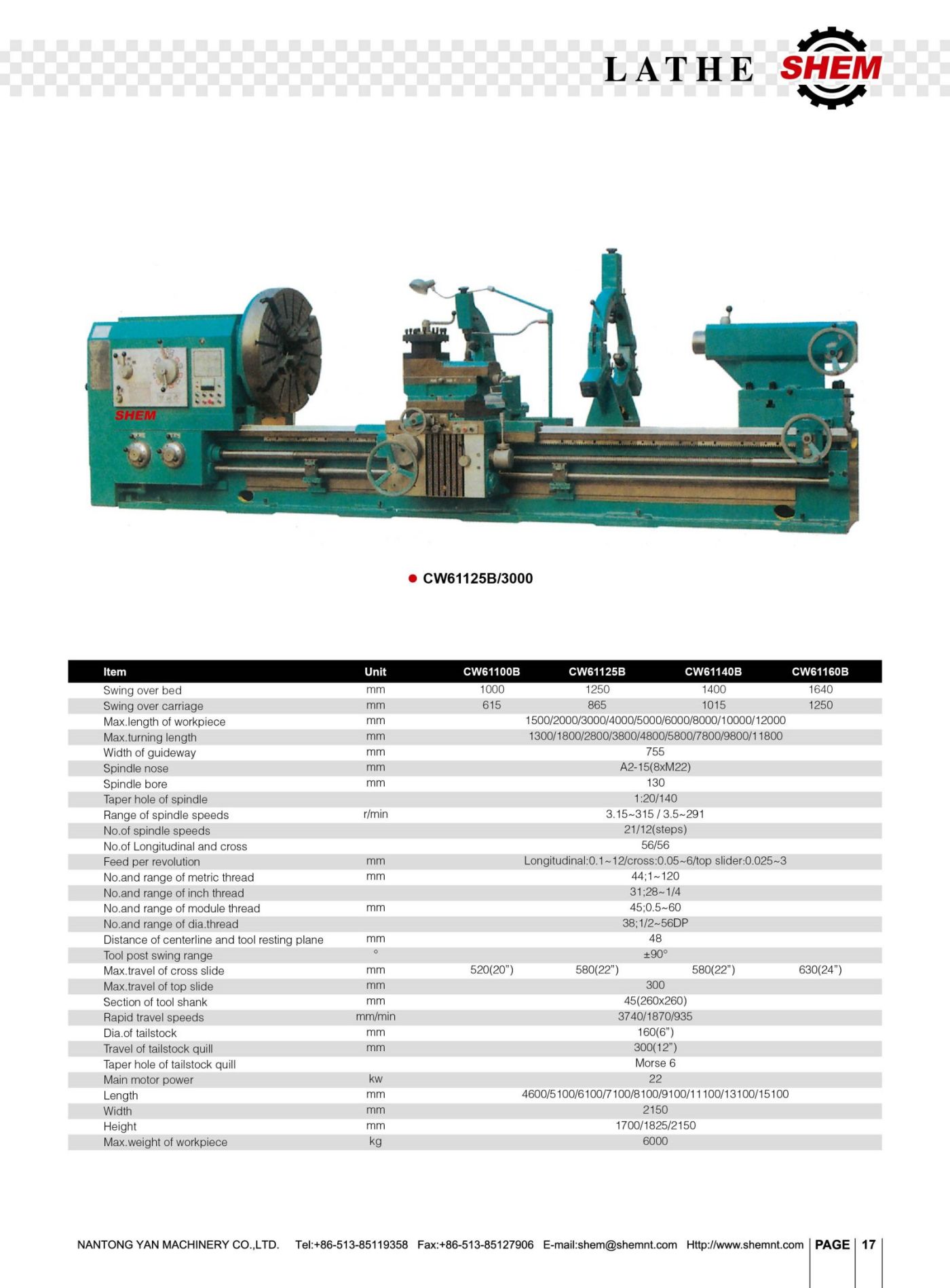 P17 LATHE